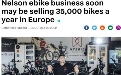 Stuff Article – Potential to sell 35,000 bikes a year in Europe