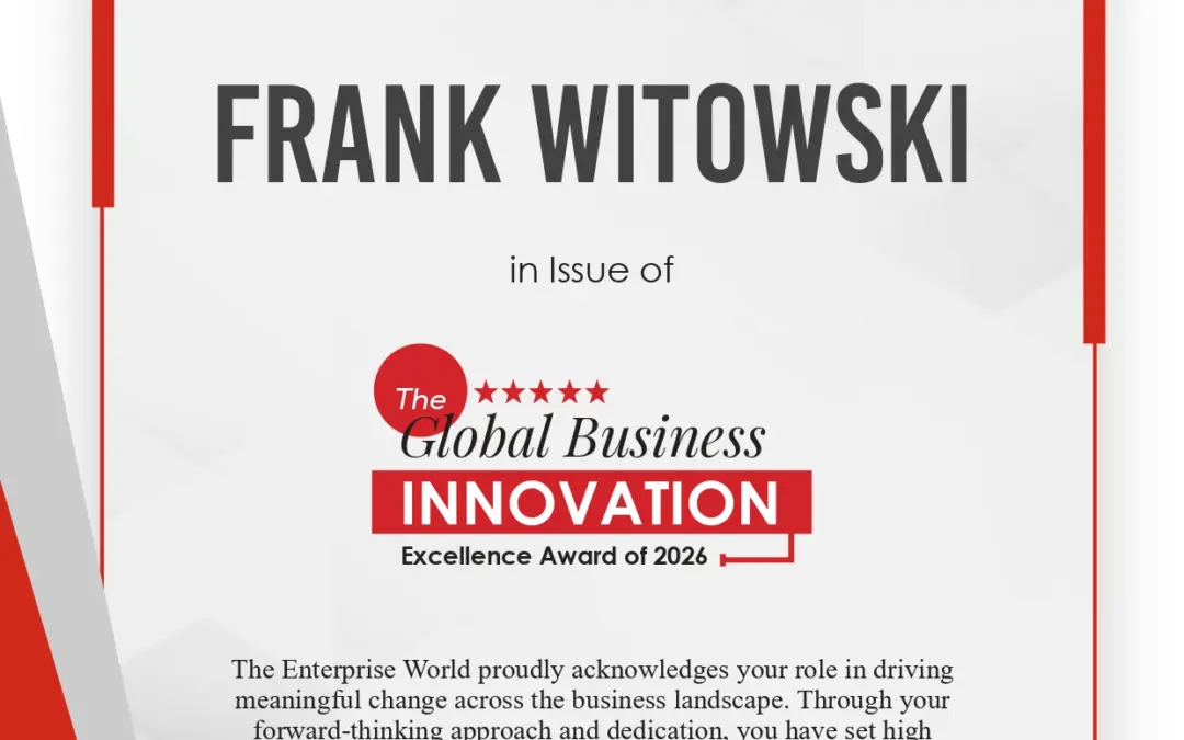 Global Business Innovation Excellence Award of 2026